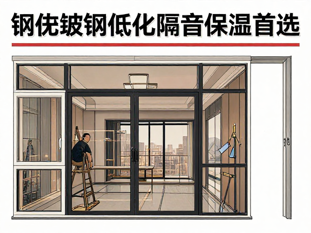 小户型被动房专用,单层钢化玻璃塑钢窗,低能耗隔音保温首选