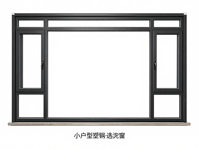 小户型塑钢窗选哑光黑,大户型平层同款高级感装修指南