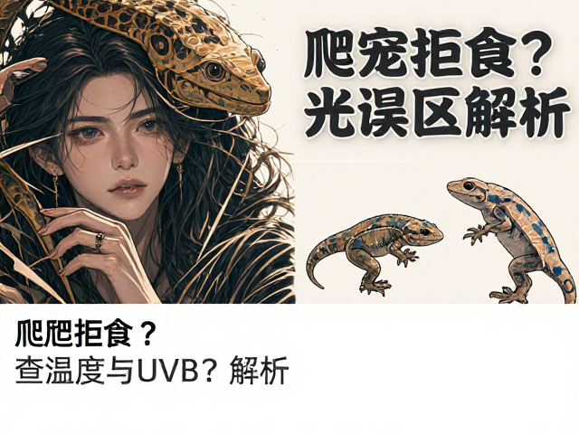 爬宠拒食?查温度与UVB!自然分布区光照误区解析
