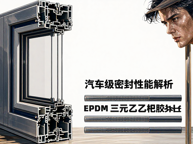 定制塑钢窗用EPDM三元乙丙胶条,汽车级密封性能解析
