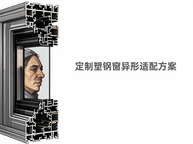 定制塑钢窗异形适配方案,不锈钢加固耐用又美观