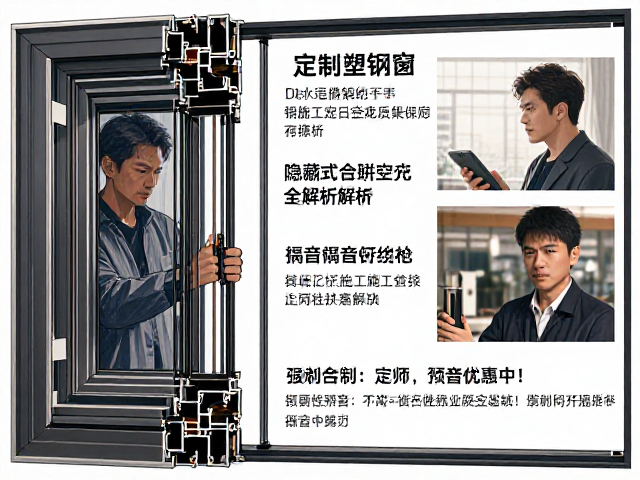 定制塑钢窗干法施工,隐藏式合页安装全解析,提升隔音与耐用性