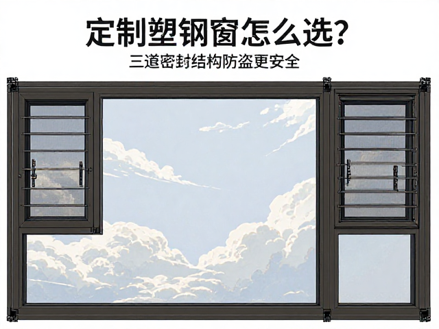 定制塑钢窗怎么选?三道密封结构防盗更安全,省钱攻略