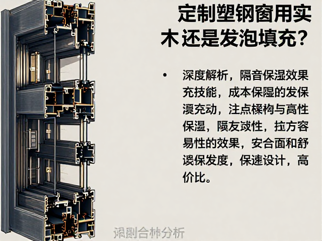 定制塑钢窗用实木还是发泡填充？深度解析隔音保温效果与性价比