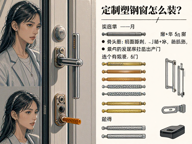 定制塑钢窗把手怎么装?螺丝固定教程与选购指南