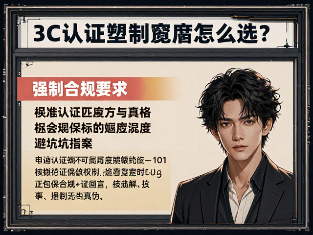3C认证定制塑钢窗怎么选？精准匹配定制宽度避坑指南