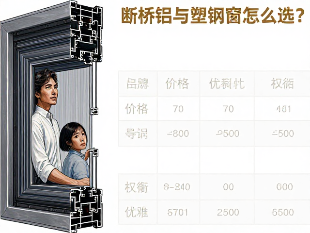断桥铝与塑钢窗怎么选?对比铝合金优缺点,揭秘装修避坑指南