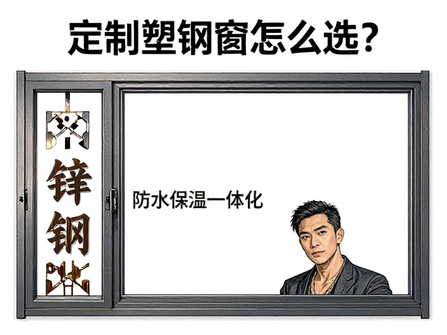 定制塑钢窗怎么选?镀锌钢,防水保温一体化,省钱又耐用