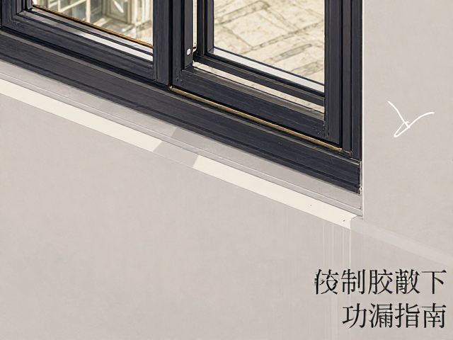 定制塑钢窗防水胶处理技巧,精准控制高度防漏指南