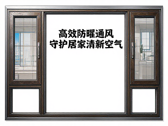 定制塑钢窗内置安装方案,高效防霾通风,守护居家清新空气