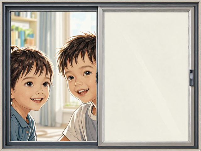 幼儿园塑钢窗定制,发泡密封条防护,安全隔音更省心