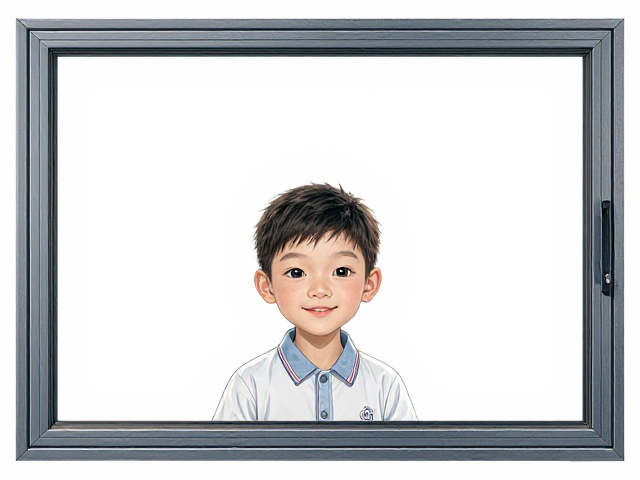 幼儿园防护定制塑钢窗,三道密封设计更安全