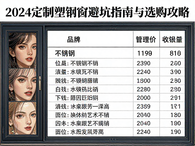 飘窗定制用塑钢还是不锈钢?2024定制塑钢窗避坑指南与选购攻略