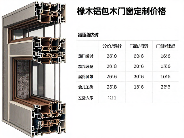 橡木铝包木门窗定制价格与室内湿度控制指南