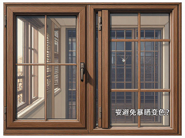 橡木铝包木门窗搭配樱桃木,如何避免暴晒变色?