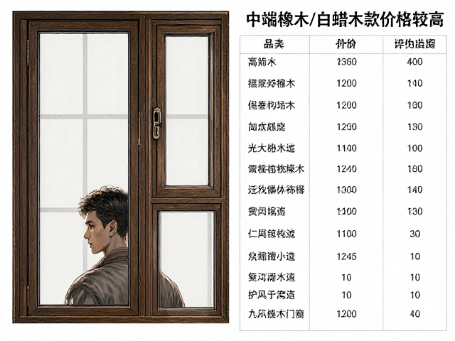 橡木铝包木门窗多少钱?中端橡木/白蜡木款价格较高,详解选购攻略