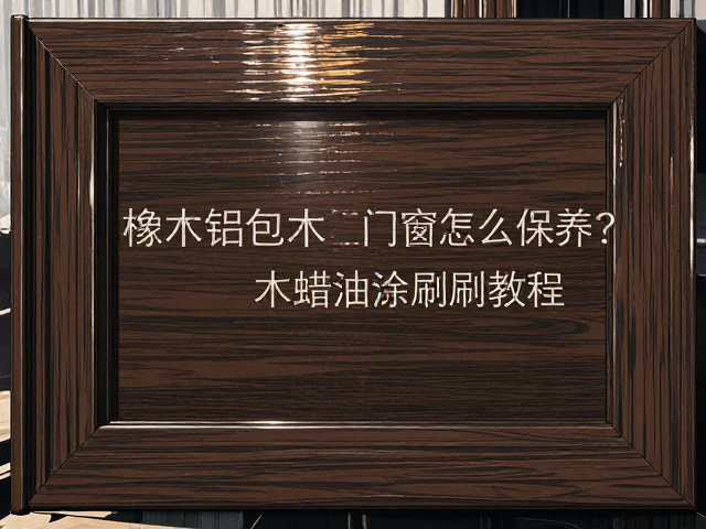 橡木铝包木门窗怎么保养?木蜡油涂刷教程与避坑指南