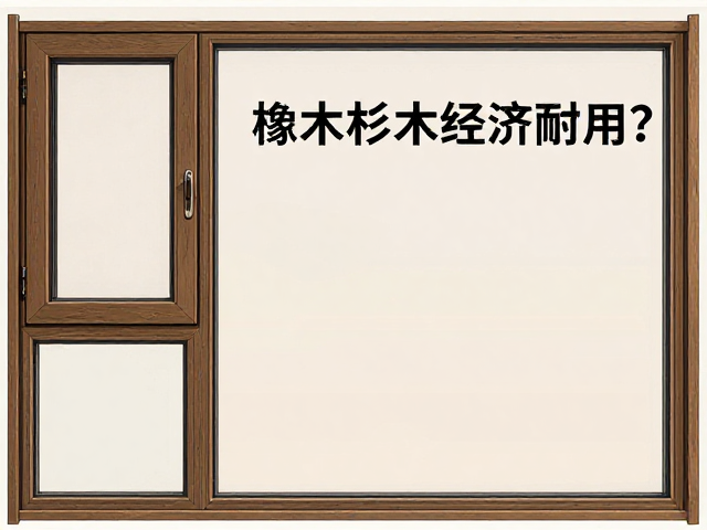 橡木铝包木门窗选松木杉木经济型,省钱又耐用?