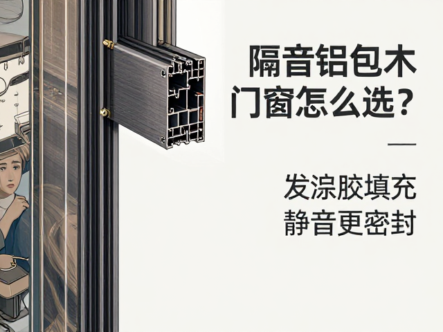 隔音铝包木门窗怎么选?内开内倒,发泡胶填充,静音更密封