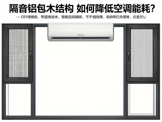 隔音铝包木门窗,多道密封结构如何降低空调能耗?