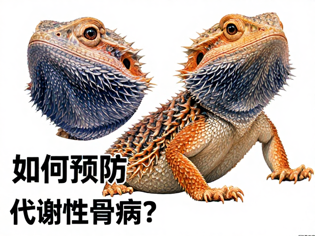缎面鬃狮蜥原色对比，如何预防代谢性骨病？