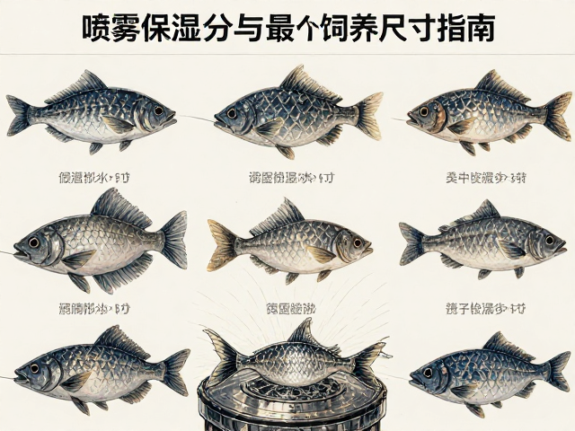 喷雾保湿鱼分布与最小饲养尺寸指南