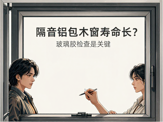隔音铝包木门窗寿命长?玻璃胶检查是关键
