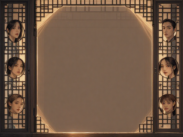 暖色灯光映衬中式铝包木门窗,打造优雅浪漫家居空间