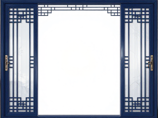 蓝白留白美学,中式铝包木门窗如何打造高颜值空间?