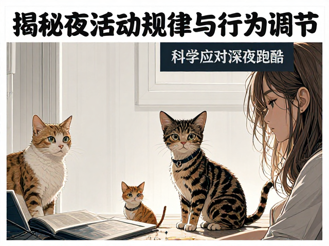 猫咪傍晚活跃?揭秘昼夜活动规律与行为调节,科学应对深夜跑酷