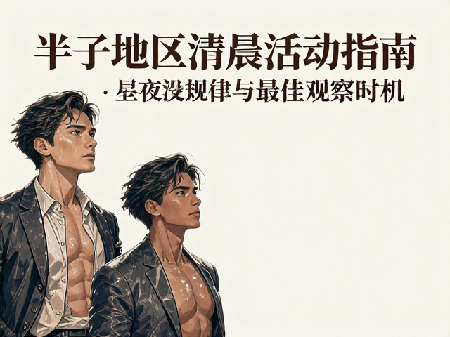 半干旱地区清晨活动指南,揭秘昼夜规律与最佳观测时机