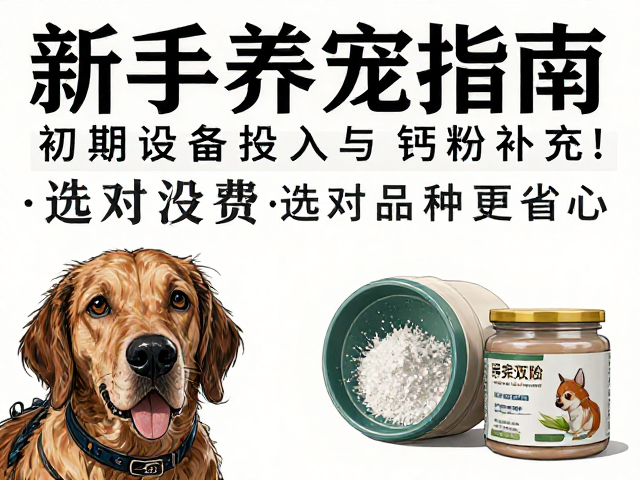 新手养宠指南,初期设备投入与钙粉补充,选对品种更省心