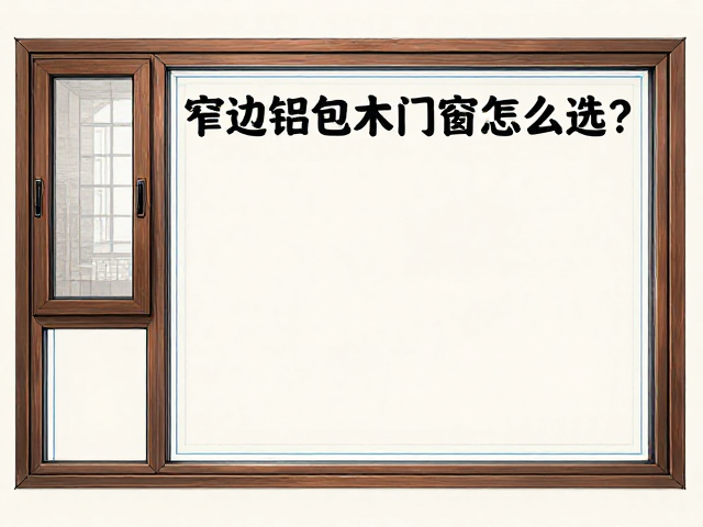 窄边铝包木门窗怎么选?单层钢化玻璃,装饰框,高颜值又隔音