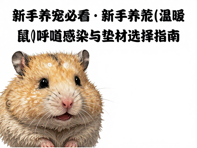 新手养宠必看,仓鼠呼吸道感染与垫材选择指南