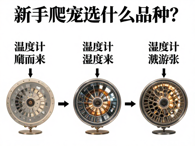 新手爬宠选什么品种?加热设备与湿度计搭配指南