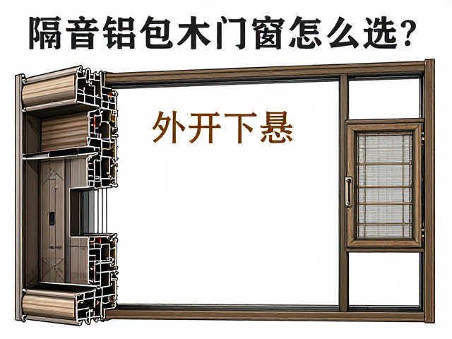 隔音铝包木门窗怎么选？外开下悬，专业测量安装，静音更安心