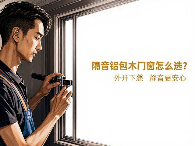 隔音铝包木门窗怎么选?外开下悬,专业测量安装,静音更安心