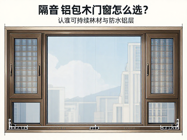隔音铝包木门窗怎么选?认准可持续木材与防水铝层
