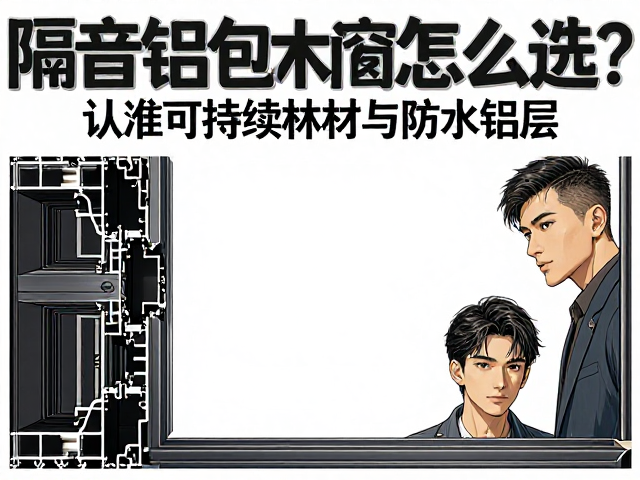 隔音铝包木门窗怎么选?认准可持续木材与防水铝层