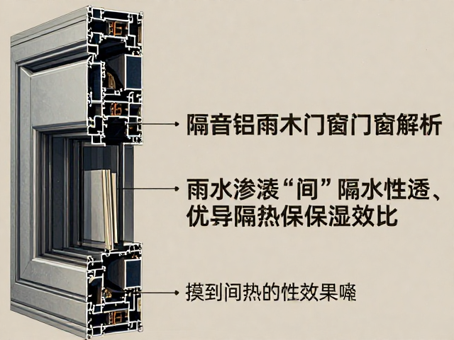 隔音铝包木门窗,抗雨水渗透与优异隔热保温效果解析
