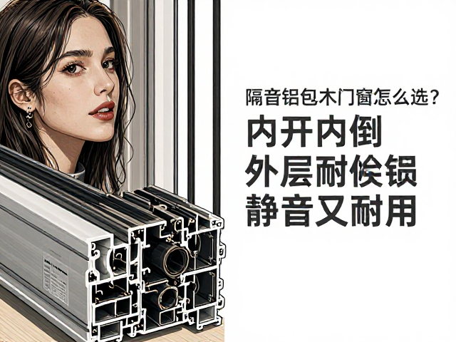 隔音铝包木门窗怎么选?内开内倒,外层耐候铝合金,静音又耐用
