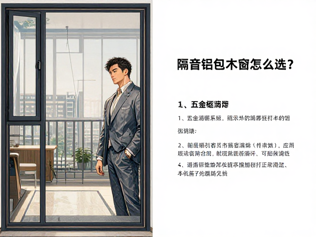 隔音铝包木门窗怎么选?窄边框美学,定期五金润滑全攻略