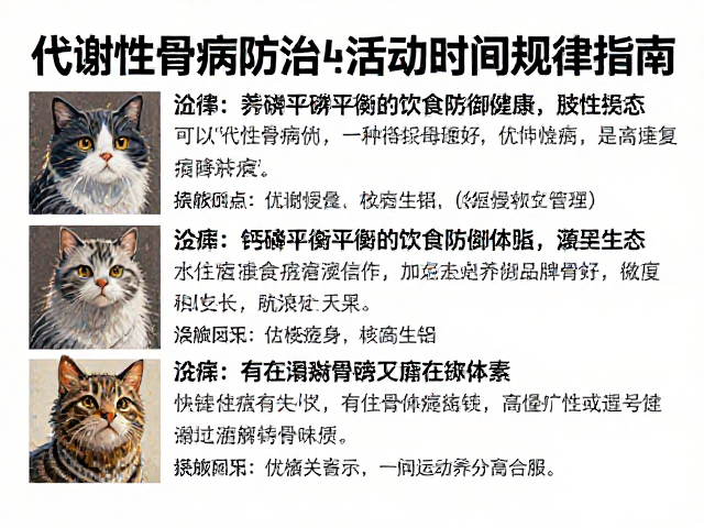 新手养宠避坑，代谢性骨病防治与活动时间规律指南