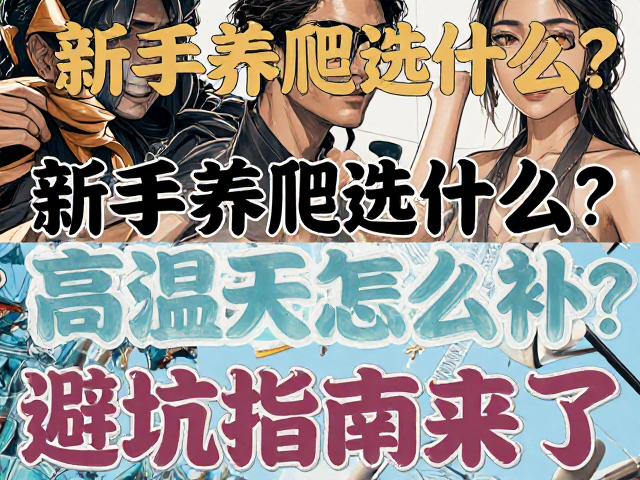 新手养爬选什么？高温天钙粉怎么补？避坑指南来了