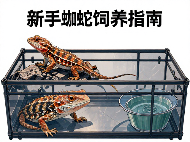 新手蜥蜴饲养指南，品种推荐、饲养箱布置与饮水细节全解析