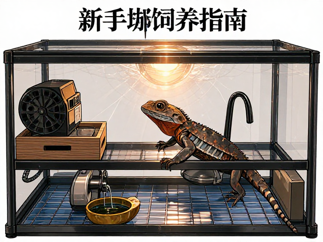 新手蜥蜴饲养指南，品种推荐、饲养箱布置与饮水细节全解析
