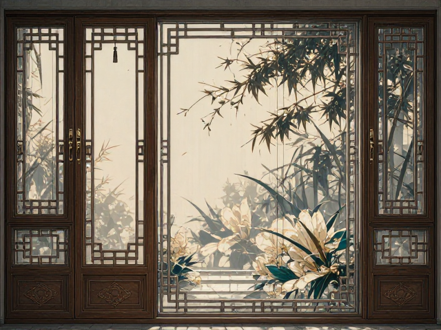 中式铝包木门窗,传统与现代融合,尽享自然光影之美