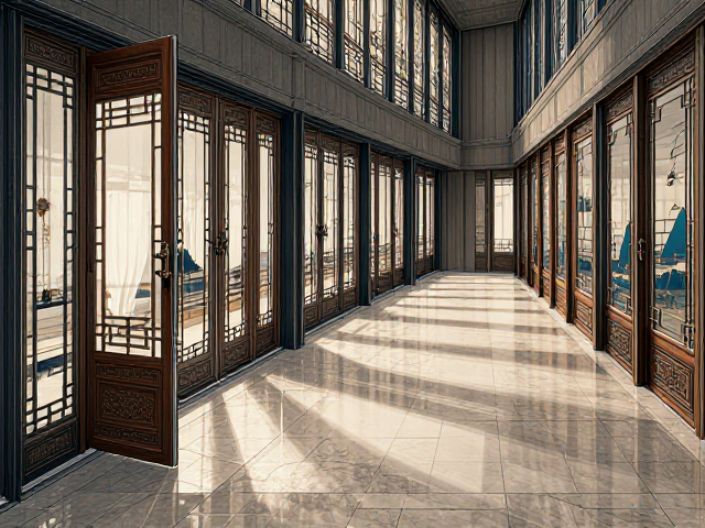 loft空间感设计,中式铝包木门窗搭配自然石材,打造高流量美学家居