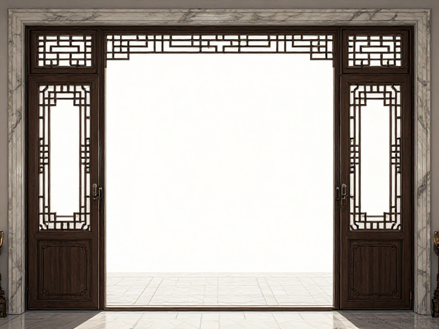 中式铝包木门窗,大理石纹理打造明亮通透空间