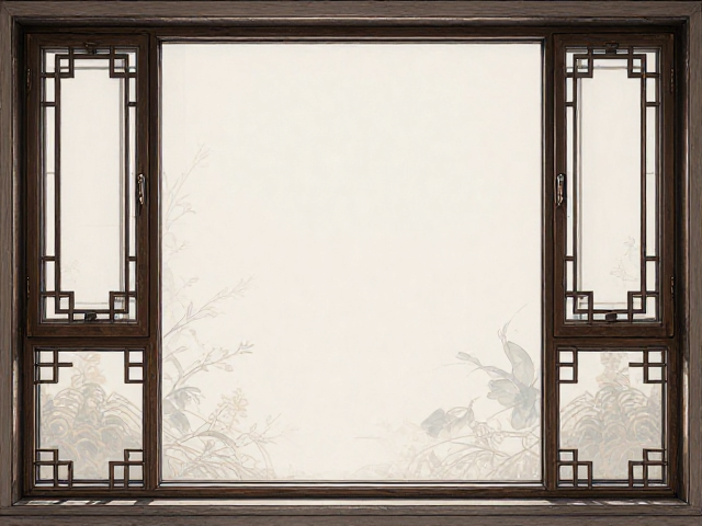 中式铝包木门窗,沉稳大气设计,大窗户极致采光